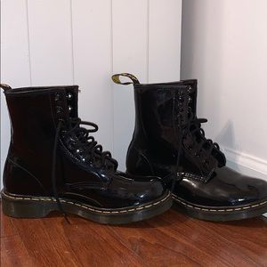Black Patent Leather Dr. Martens